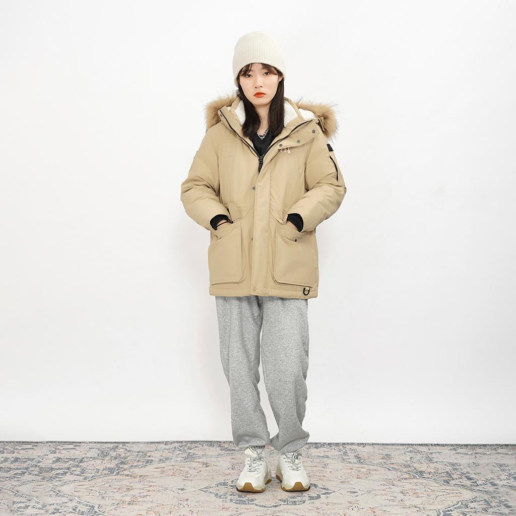 Новые пуховики MLB Унисекс Песочный Коричневый 3ADJEC516-50SAS