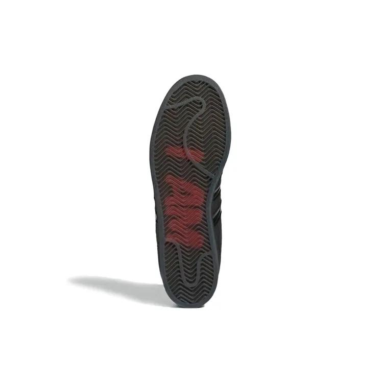 adidas Superstar 'Darth Vader' (Unisex) Core Black / Core Black / Scarlet Skate Shoes FX9302