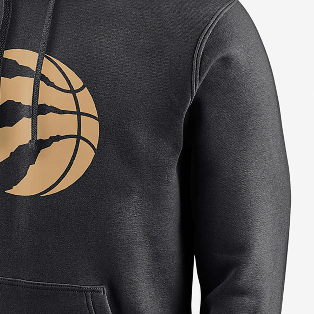 Nike NBA Raptors Fleece-Lined Hoodie Men Tops Black CD3267-010