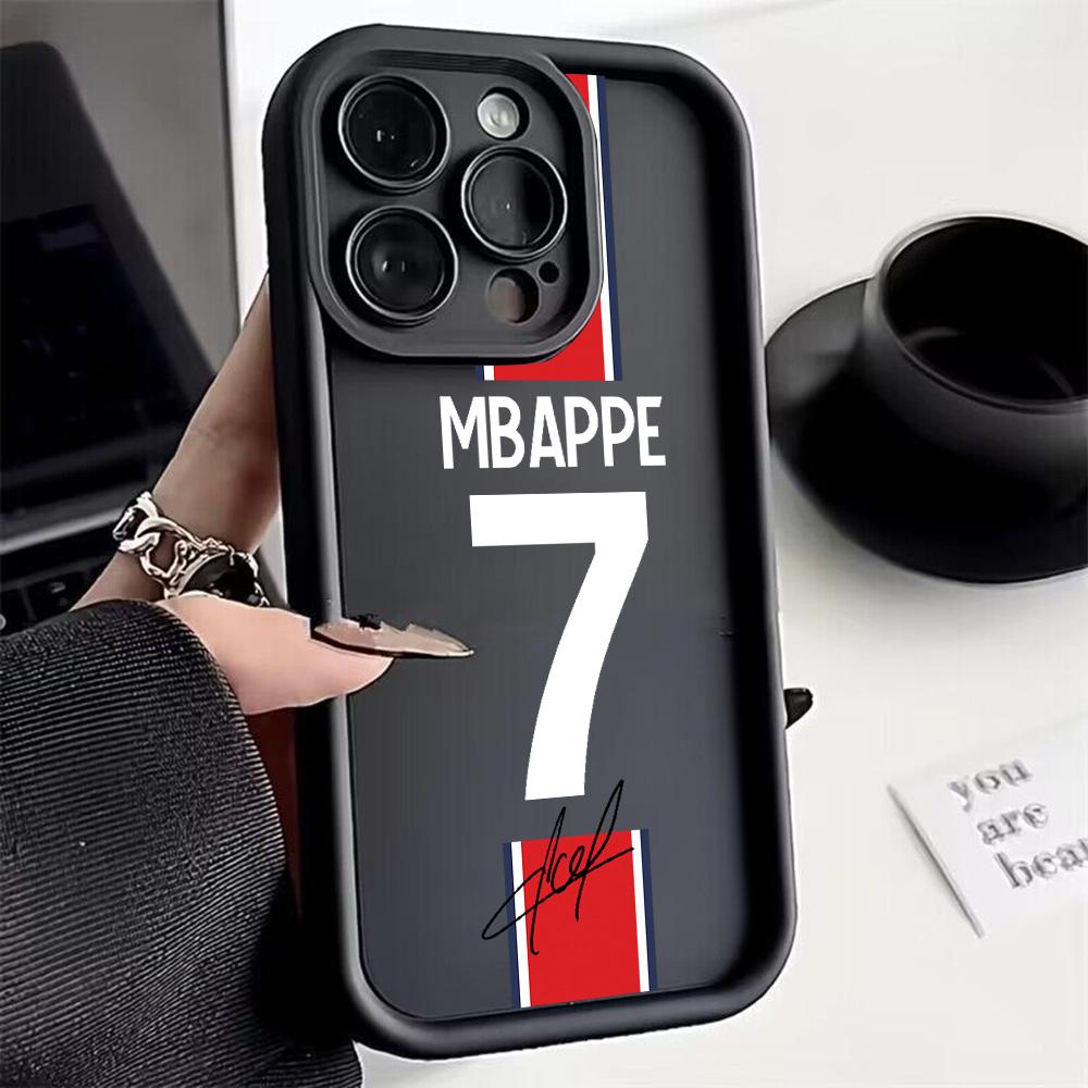 Футбольный Номер 7 10 Чехол для Телефона для iPhone 16e 16 15 14 13 12 11 Pro Max Mini XR XS X 7 8 6 6s Plus Мягкий ТПУ Задняя Крышка