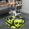 1PC Alien Face Chair Carpet for Office, Indoor Non-Slip Washable Carpet, Soft Comfortable Mat For Office Room yy250930243