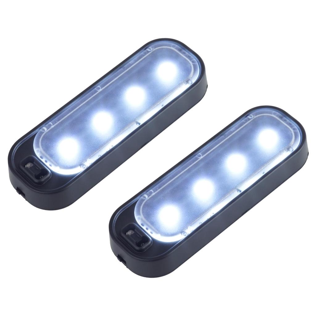 Взять PR-IRLAMP-WH Подсветка салона, Набор из 2 штук, Подсветка двери, Боковая дверь, Светодиодная, Подсветка салона,