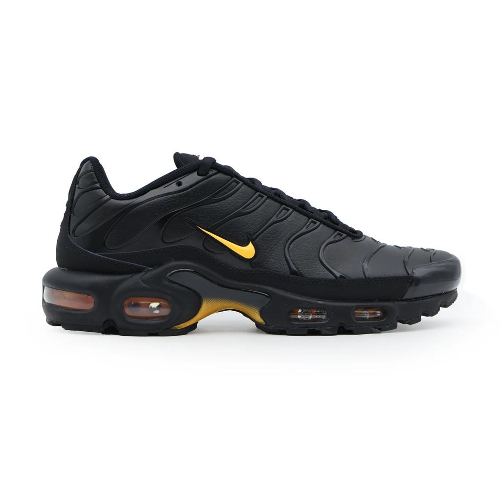 IF4390-001 Nike Air Max Plus Premium Черный Лазерный Оранжевый (Мужской)