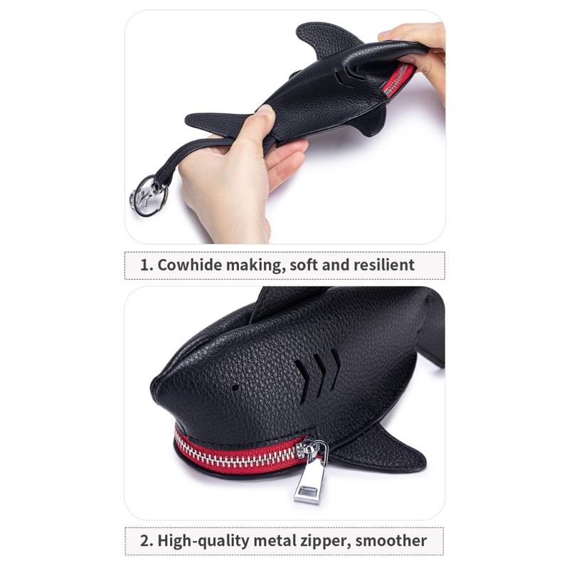 Unique Animal Shaped Key Holder Genuine Leather Storage Case For Preventing Scratches And Loss