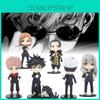 6pcs Kaisen Jujutsu Figurine Anime Model Cake Ornament Festival Garnish Xmas
