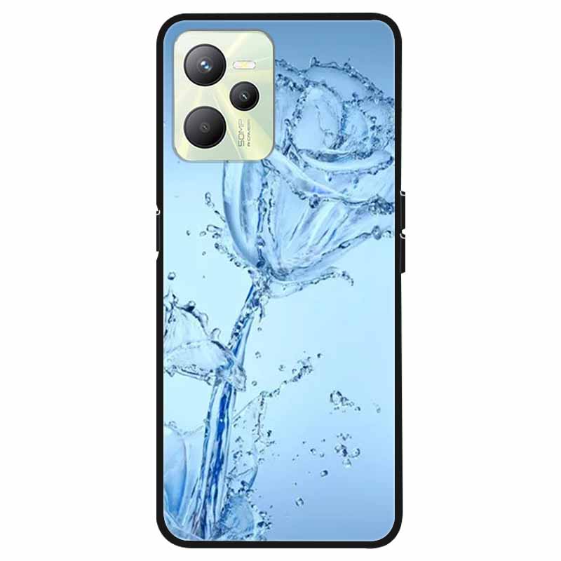 For Oppo Realme C35 Case Cover Bumper On For Realme C35 TPU Soft Silicone Back Cover Case Realme C35 C 35 RealmeC35 Coque Fundas