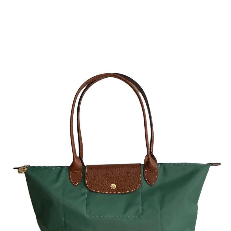 Longchamp Сумка-шоппер Le Pliage Original Женская сумка-шоппер Зеленый Коричневый 1899089P95