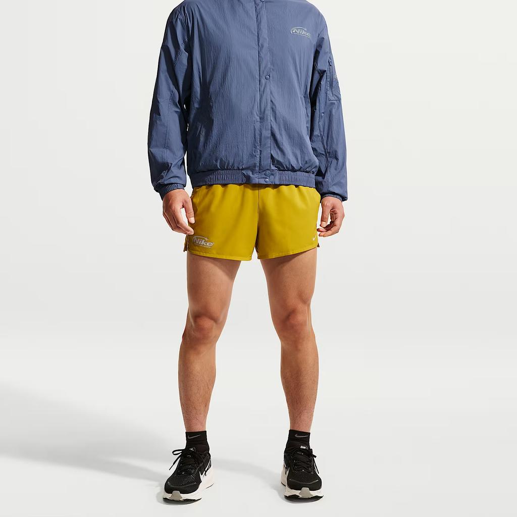 Nike Мужские шорты для бега Dri-Fit с быстрым высыханием, из мягкого трикотажа, II2481-389