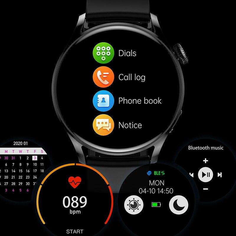 Call Smart Watch Split Screen Men IP68 Waterproof Sport Fitness Tracker Watches Weather Display Bluetooth Call Smartwatch for Android IOS