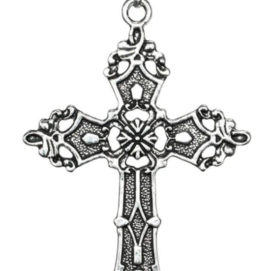 Винтажное ожерелье для женщин мужчин Барочное ожерелье с подвеской Гипоаллергенное Панк Готическое украшение Подарок на День святого Валентина День рождения