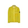 Ss23 Nylon Meta Series Solid Color Metallic Nylon Long Sleeve Zip Chest Strap Jacket Men Jackets Yellow 781510919-V0030