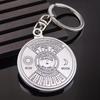 Keychain Keyring 50 Years Calendar Key Chains Rings Silver Color Perpetual Astrology Car Bag Pendant Holder Gift