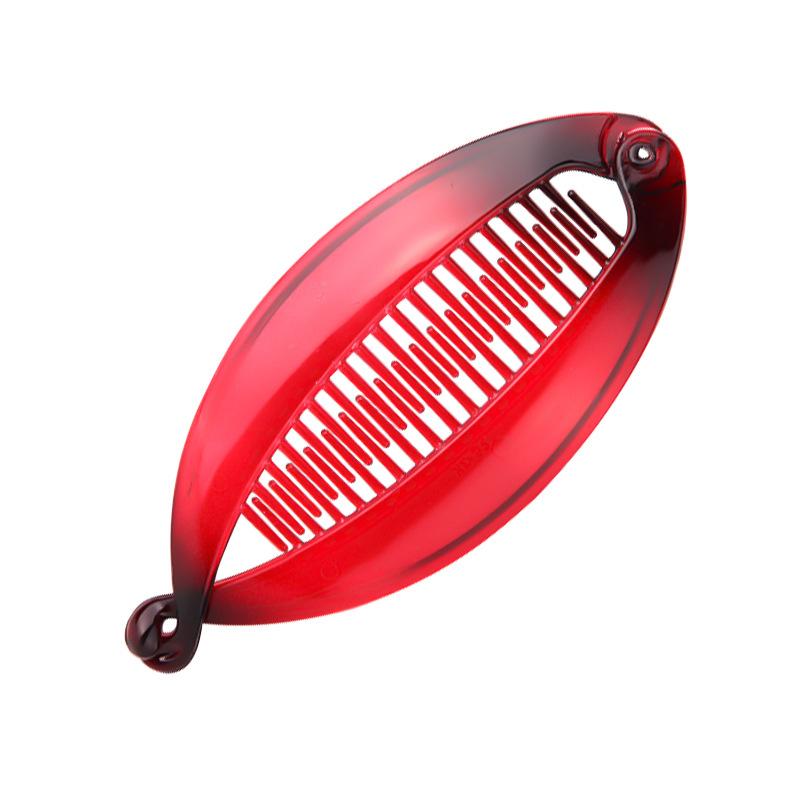 Сплошной цвет, заколка для волос «банан», женская прическа, заколки-когти, заколки, аксессуары для волос для девочек, хвостик, зажим для волос Hoder