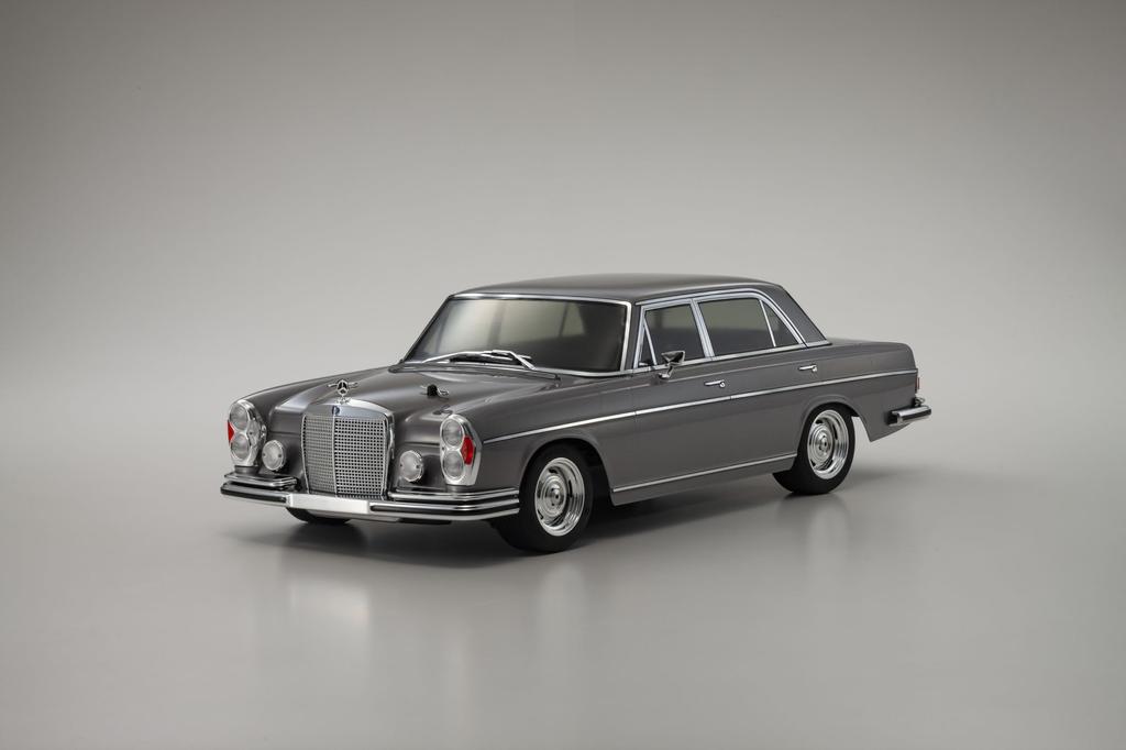 Kyosho EP 4WD Fazer Mk2 FZ02L Readyset 1971 300 SEL бежево-серый электрический радиоуправляемый 34436T1 1/10 Mercedes-Benz 6.3