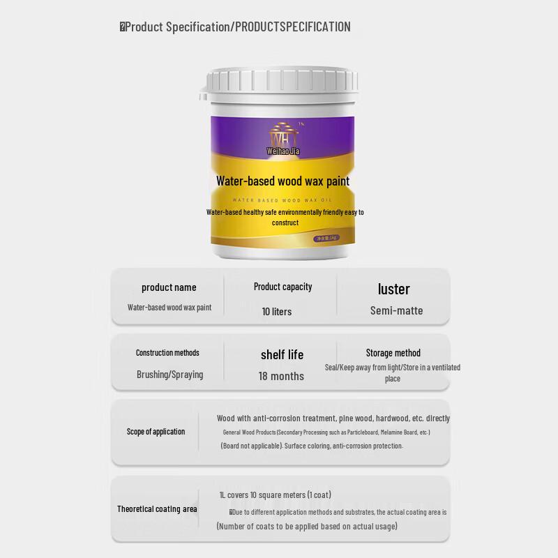 Water-Based Outdoor Wood Wax Oil & UV Protectant
