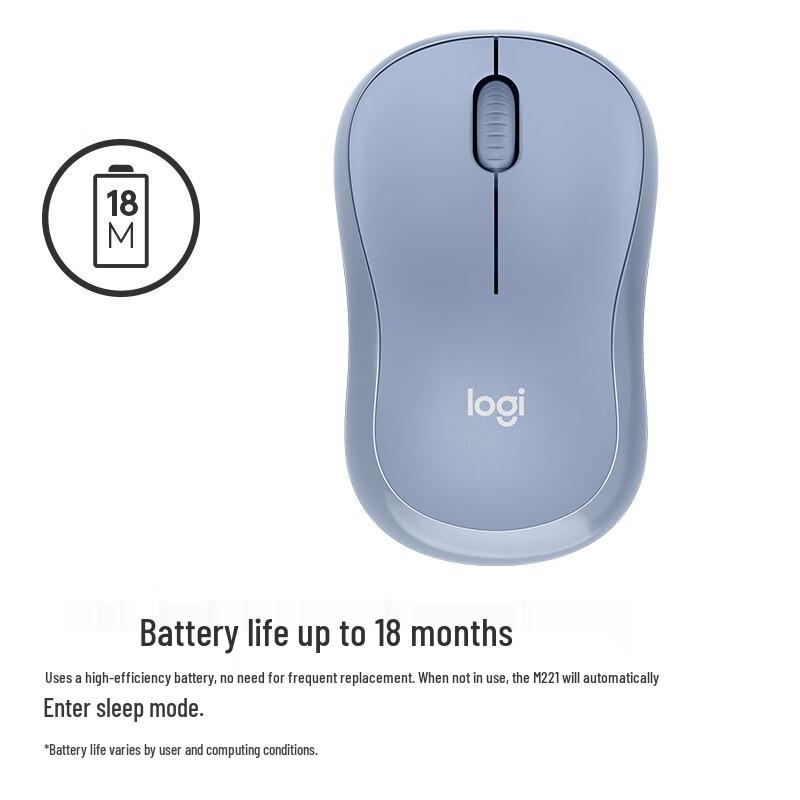 Беспроводная мышь Logitech M221 Silent