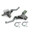 22mm 7/8 Motorcycle Handlebar Master Cylinder Levers  Brake Hydraulic Clutch Pump for Honda SH 125 Yamaha Aerox Kawasaki Pitbike