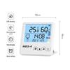 High-Precision Digital Alarm Clock with Thermometer and Hygrometer for Indoor Use