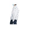 Vans Bleach Wash Denim Oversized Shirt Jacket White Blue Men VN000R5KF48