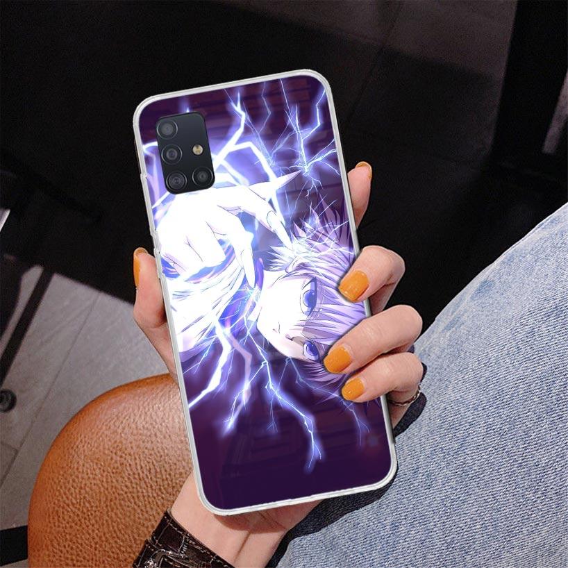 Чехол для телефона Killua Hunter X для Samsung Galaxy A52 A32 A22 A12 A51 A31 A50S A30S A20S A10S Note 20 Ultra 10 Plus S10 A72 A71 Gala