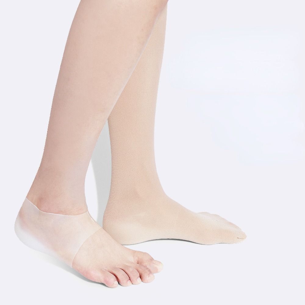 Силиконовая стелька для увеличения высоты, невидимые гелевые подушечки для пятки, переносная подушечка для пятки