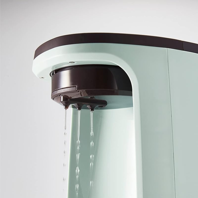 [Toffy] HOT&ICE hand drip coffee maker K-CM10 (Pale Aqua) hot coffee iced coffee rotating drip Steaming function Heat retention  cute K-CM10-PA