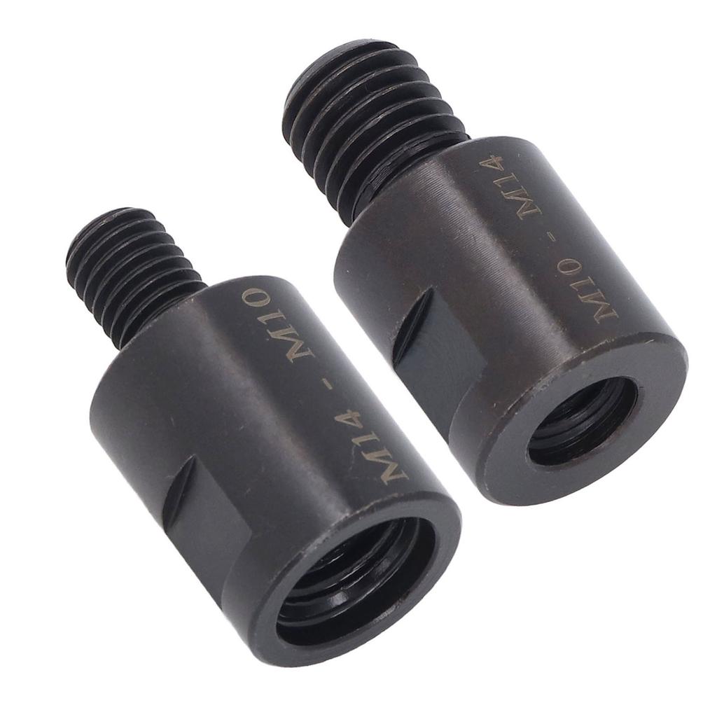 2 комплекта переходников «мама-папа» для угловой шлифовальной машины CVR из стали для использования с отрезным диском и дрелью.