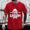 Топы Groom's Crew Y2k Single Прощальная мальчишник Уличная одежда Команда жениха Футболка Шафера Друзья Свадебные футболки