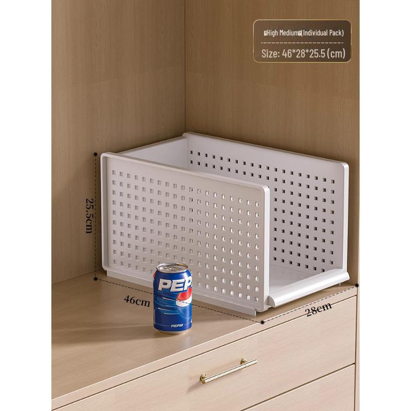 Wardrobe Partition Board: Adjustable Drawer-Style Clothes Organizer for Bedroom Storage