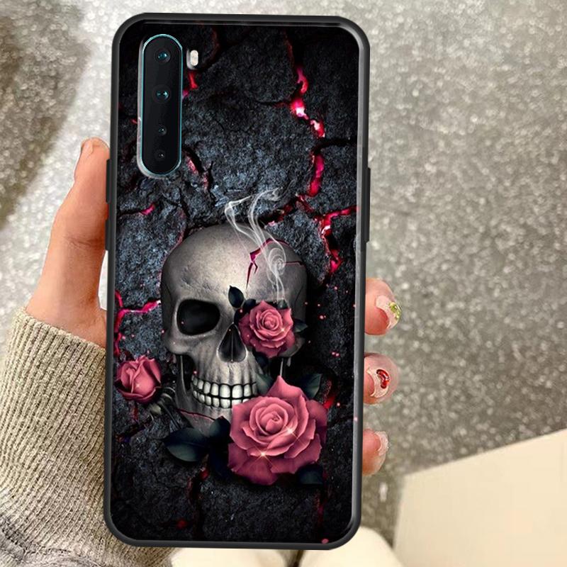 Готический модный чехол с черепом для OnePlus 15 13 12 11 10 10R 12R 13R 15R 13T 10T 8T Nord 5 CE 2 3 4 Lite N20 N30 Coque