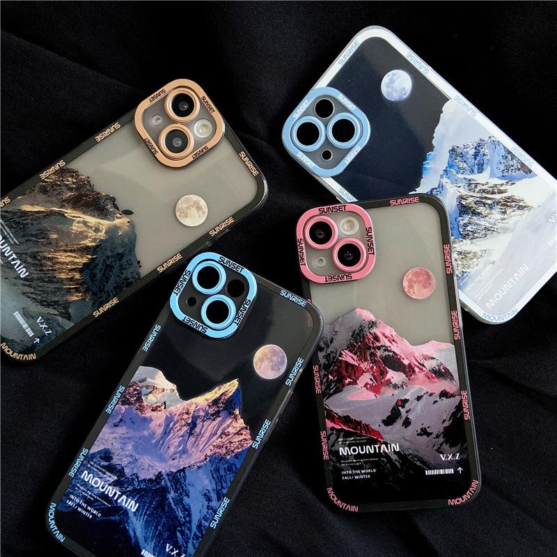 Чехол Snow Mountain Sunset TPU для Redmi Note 10 Pro11 9 8 9s 10s 11s 9C 9T 11T Mi 11 Lite 5G NE Poco X3 NFC Fundas Covers