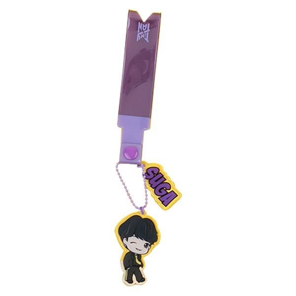 BTS (BangTan Boys) TinyTAN Butter Acryl Strap Keyring, Official, Original, Authentic, K-POP, Idol