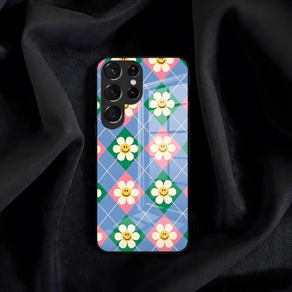 W-Wiggle Happy New Year Phone Case For Samsung S26 S25 Edge S24 S23 S22 S21 S20 Ultra Plus FE Glass Cover
