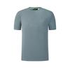 Men's FILA Golf T-Shirts Men's Thunderstorm Gray Crew Neck Moderate Straight Fit