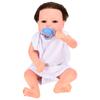 18 Inches Realistic Newborn Baby Boys Dolls Lifelike Full Vinly Body Washable Baby Doll with
