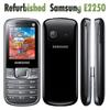 Восстановленный мобильный телефон Samsung E2250 с двумя SIM-картами