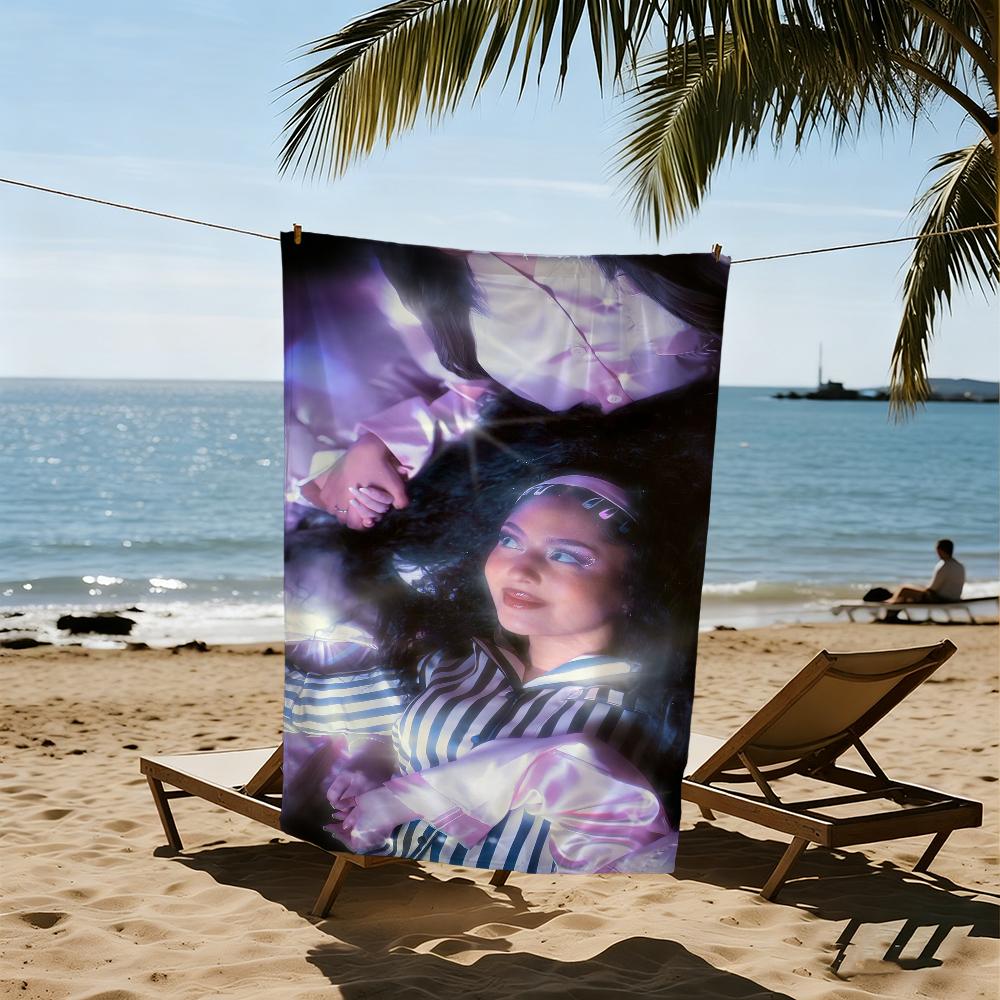 A-ayliva S-schwarzes Singer Wunder Towel Beach Quick Dry Soft H-herz Pool Towels Gift for Travel Gym Shower Camping sports