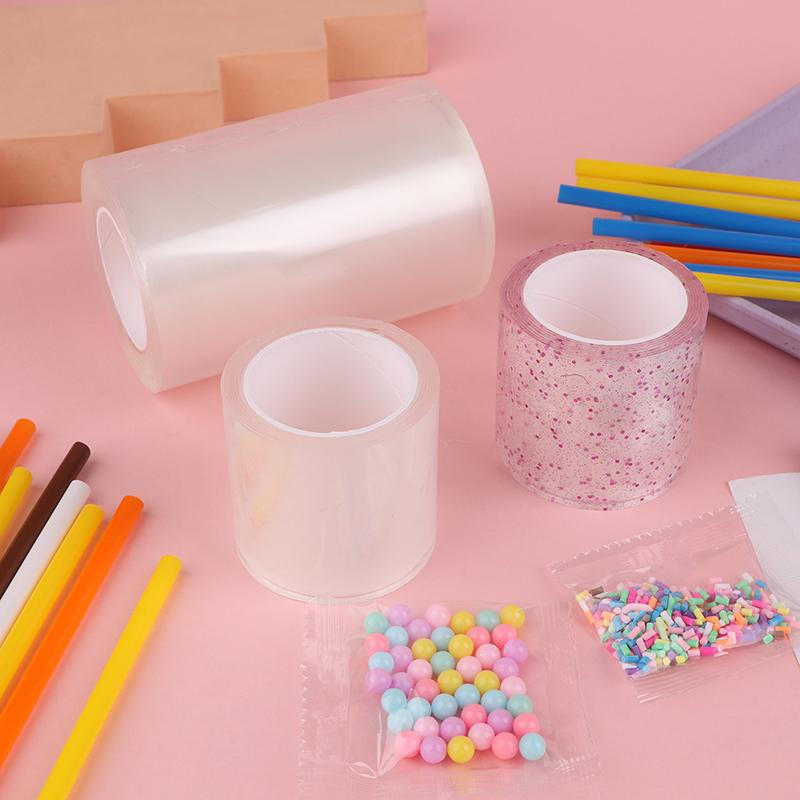 1 набор детских подарков Pet Nano Glue Diy Blow Bubble Nano Glue Двусторонняя лента Sticky Ball Tape Crafts Toys