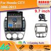 9,7-дюймовый вертикальный экран Tesla Android для Honda City 2008-2013 Автомобильный радиоприемник GPS-навигатор Мультимедиа Видеоплеер