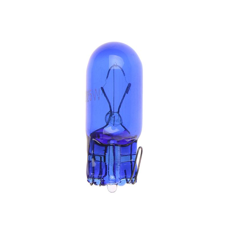 10Pcs T10 W5W 168 Halogen Car Bulbs 12V 5W 6000K Xenon White Instrument Light Reading Light Clearance Signal Lamp Bulbs 7