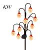Solar Tree Stake Lights Christmas Lights, Outdoor Waterproof LED Pathway Winter Garden Accents Lamps for Yard Lawn Patio, Holiday Landscape Decoration