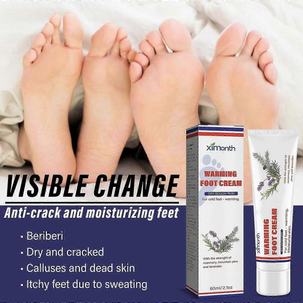 Ximonth Foot Care Cream - Relieves, Moisturizes, And Protects Heels From Dryness, Cracking, Peeling, And Provides Hydration And Foot Care