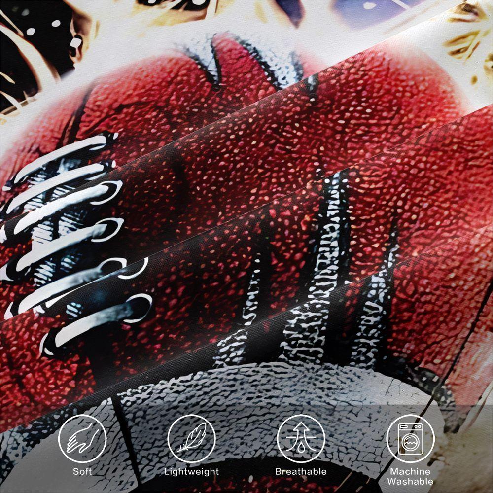 American Football Explosion Print Duvet Cover Set 1 Duvet Cover & 1/2 Pillowcase High Energy Sports Bedding Set for Teen Boys