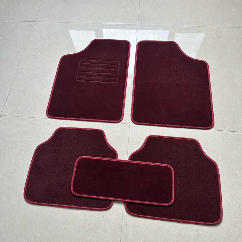 All Year Round General Car Foot Mat Suede Rubber Cushion Carpet Mat Car Non Slip Mat Applicable to All Models