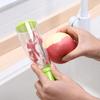 Многофункциональный нож для чистки овощей и фруктов с трубкой для хранения, овощечистка, инструмент для картофеля, бытовые кухонные принадлежности 2 в 1