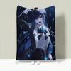 Singer A-Ado Throw Lightweight 240g Flannel Blanket Soft Skin-friendly for Summer Cooling