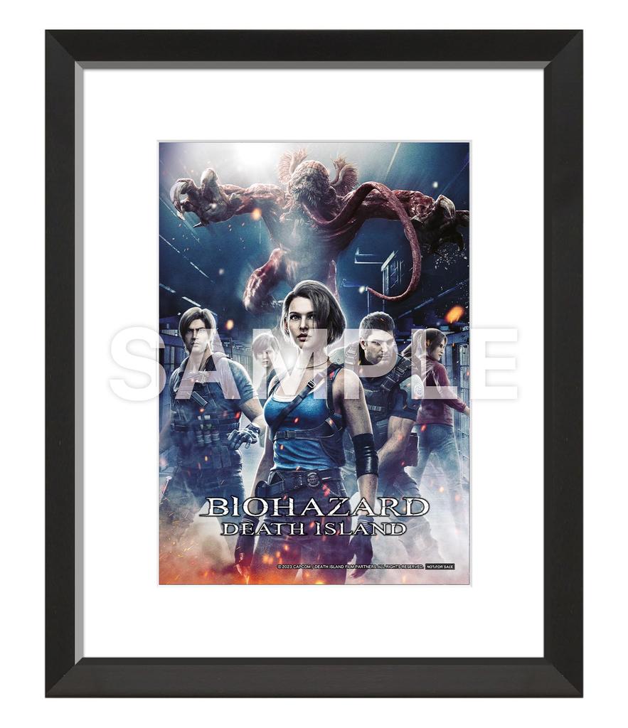 Набор DVD Resident Death Island Оригинальный А5 Персонаж Изысканный График 2 А4 Визуальный Зло Blu-ray & (Включает Бонус + Листы) [Блю рей]