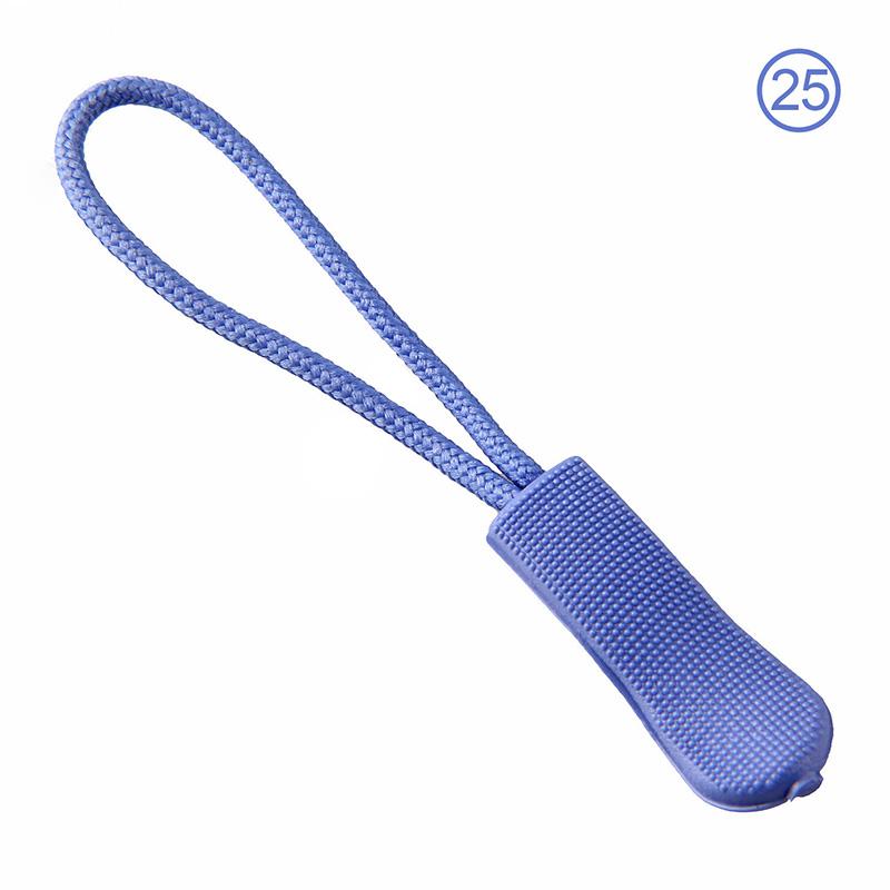 10pcs Zipper Pull Puller End Fit Rope Tag Replacement Clip Broken Buckle Fixer Zip Cord Bag Suitcase Tent Backpack Zipper Head
