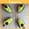 Avocado Keychain Cute Plush Toy Girls Kids Backpack Decoration Hanging Ornament