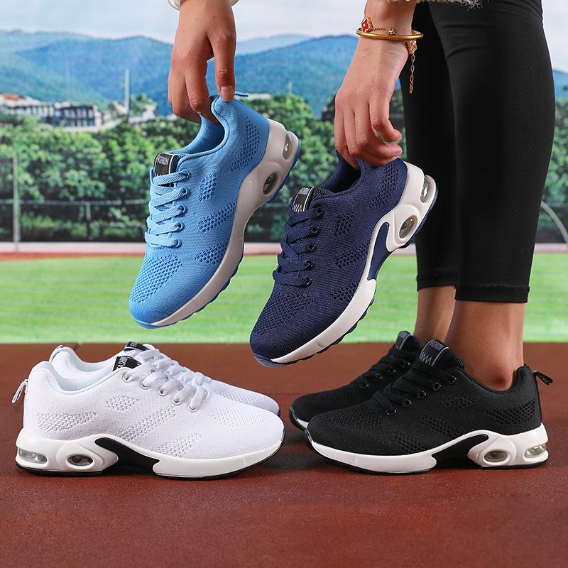 Original Brands Women's Tennis Thick Soled Comfortable Sneakers Mesh Running New Summer Breathable Training Casual Running Shoes